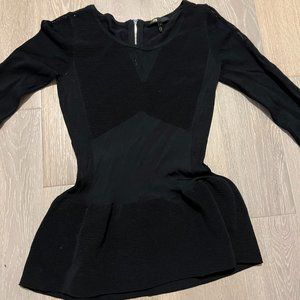 Maje Peplum Top